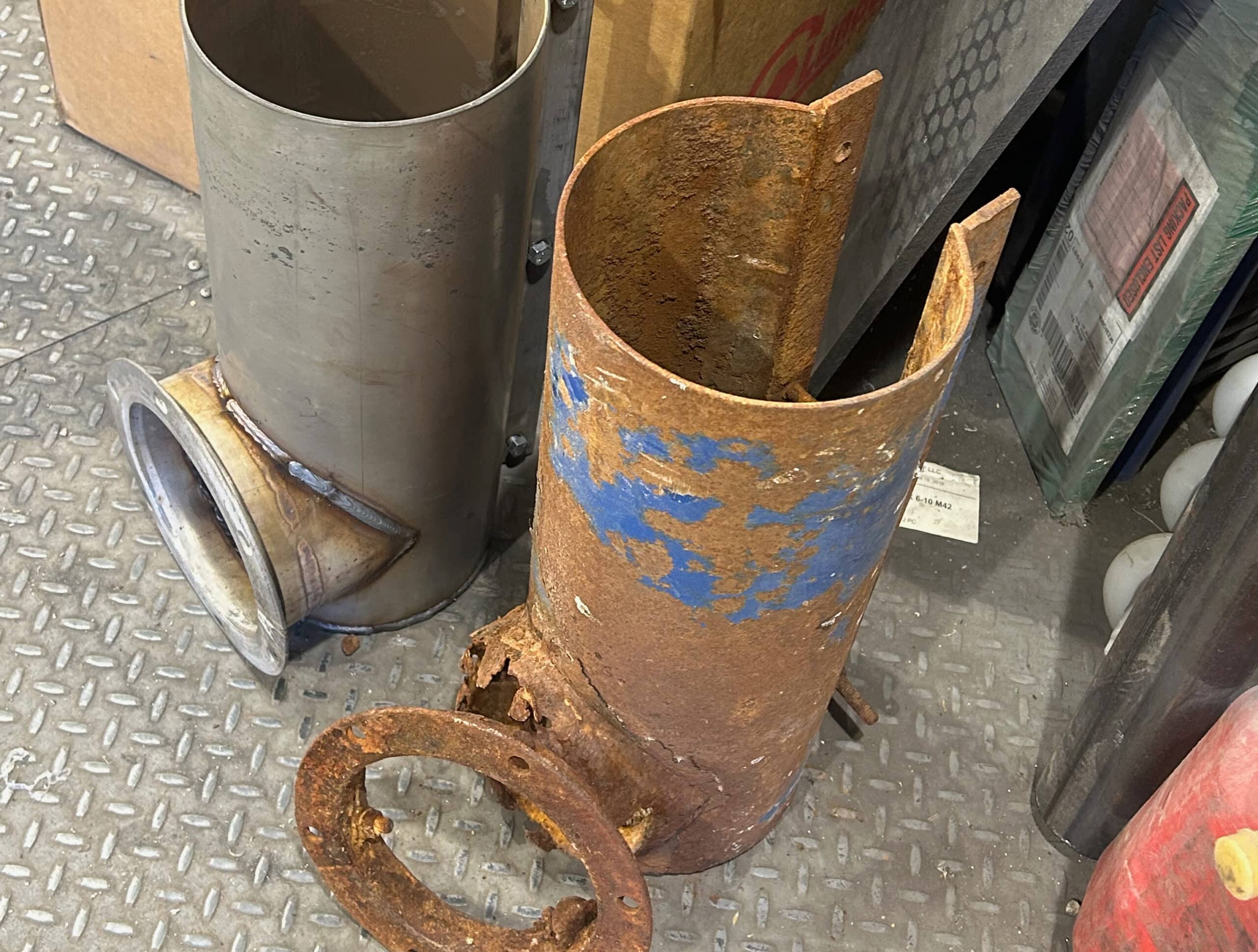 Auger Repair Service Example From Winona Attrition Mill In Winona Mn